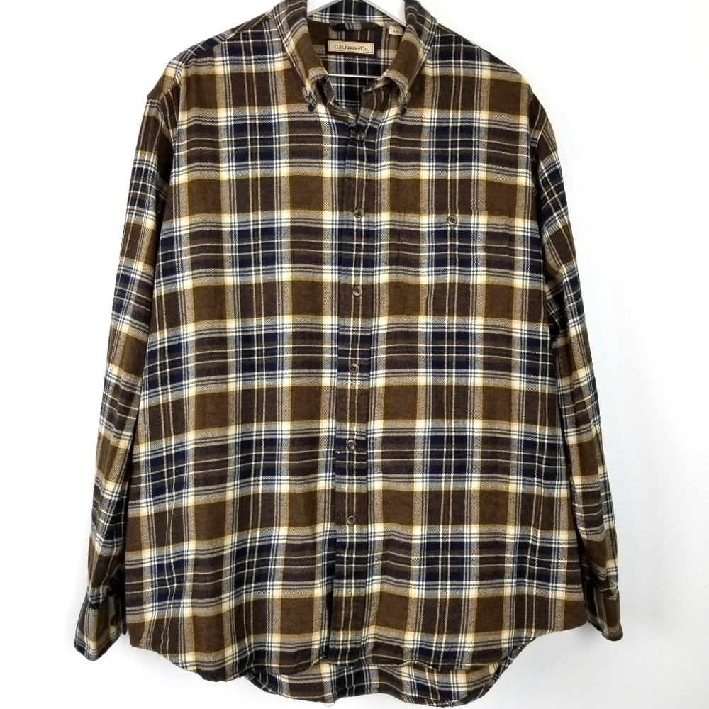GHBass Co. Flannel shirt, sz L